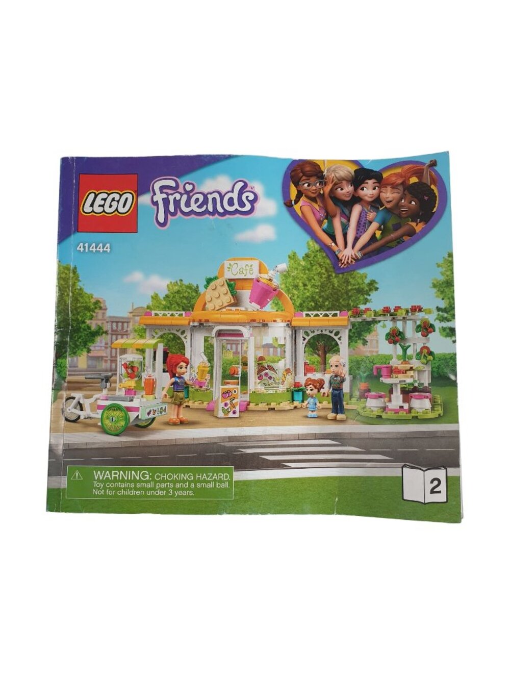 LEGO Build Manual Replacement 41444 Friends Heartlake City Organic Cafe Book 2